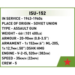 Cobi - Historical Collection - World War II - ISU 152 1:72 3096